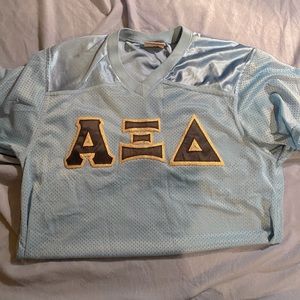 Alpha Xi Delta Jersey Letter Tee